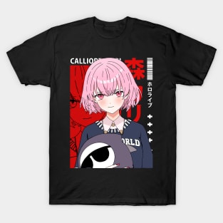 Short Hair Calliope Mori T-Shirt
